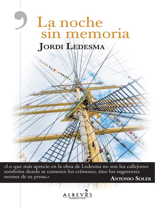 Title details for La noche sin memoria by Jordi Ledesma - Wait list